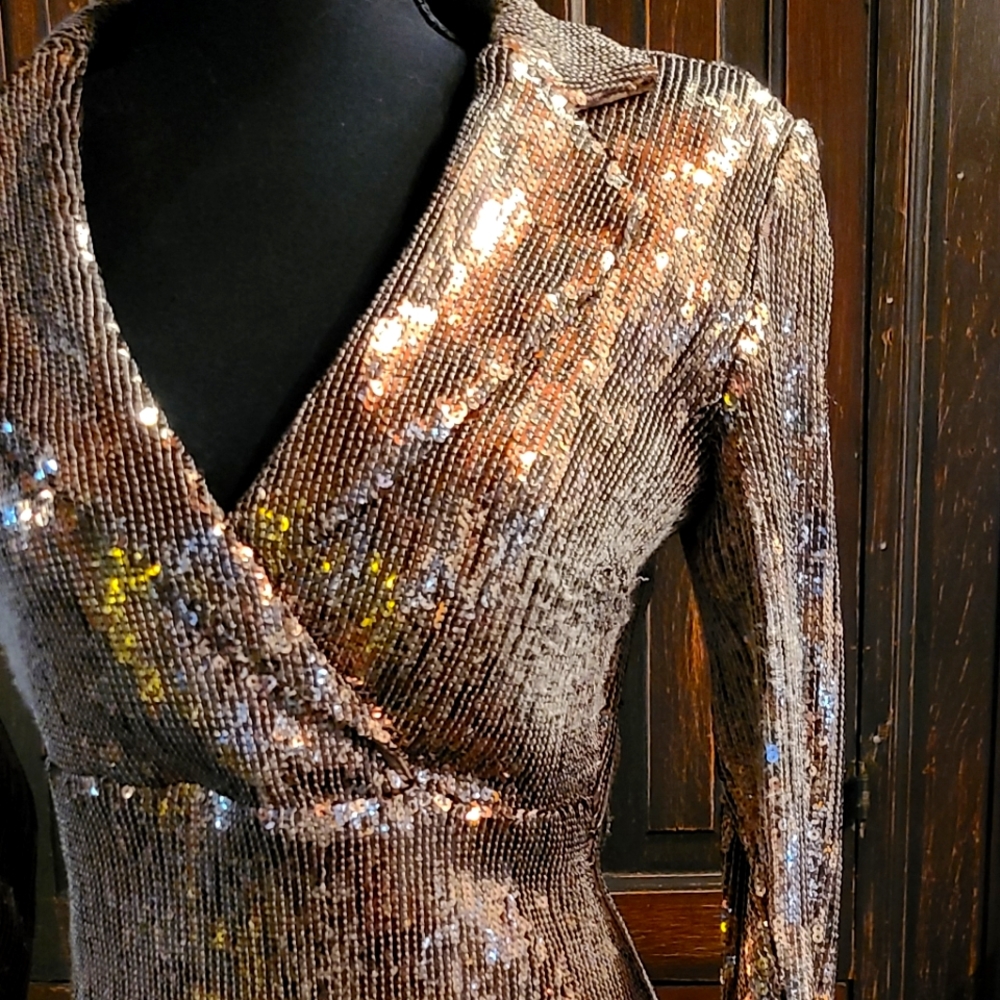 Sequin cocktail dress